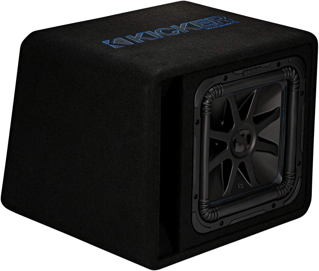 12" Loaded Sub Box with Amplifier and 4Ga Amp Install Kit U5661