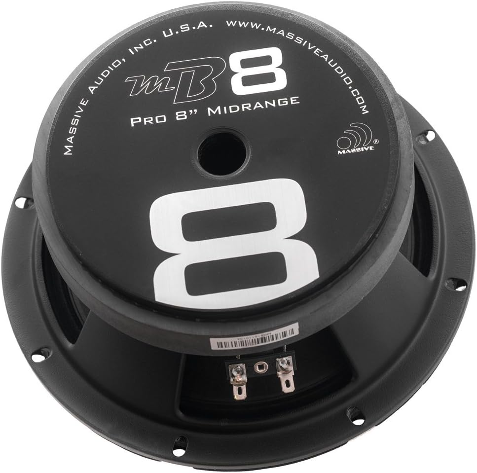 8 Inch 400 Watts 4 Ohm Pro Audio Midbass Speaker C7158