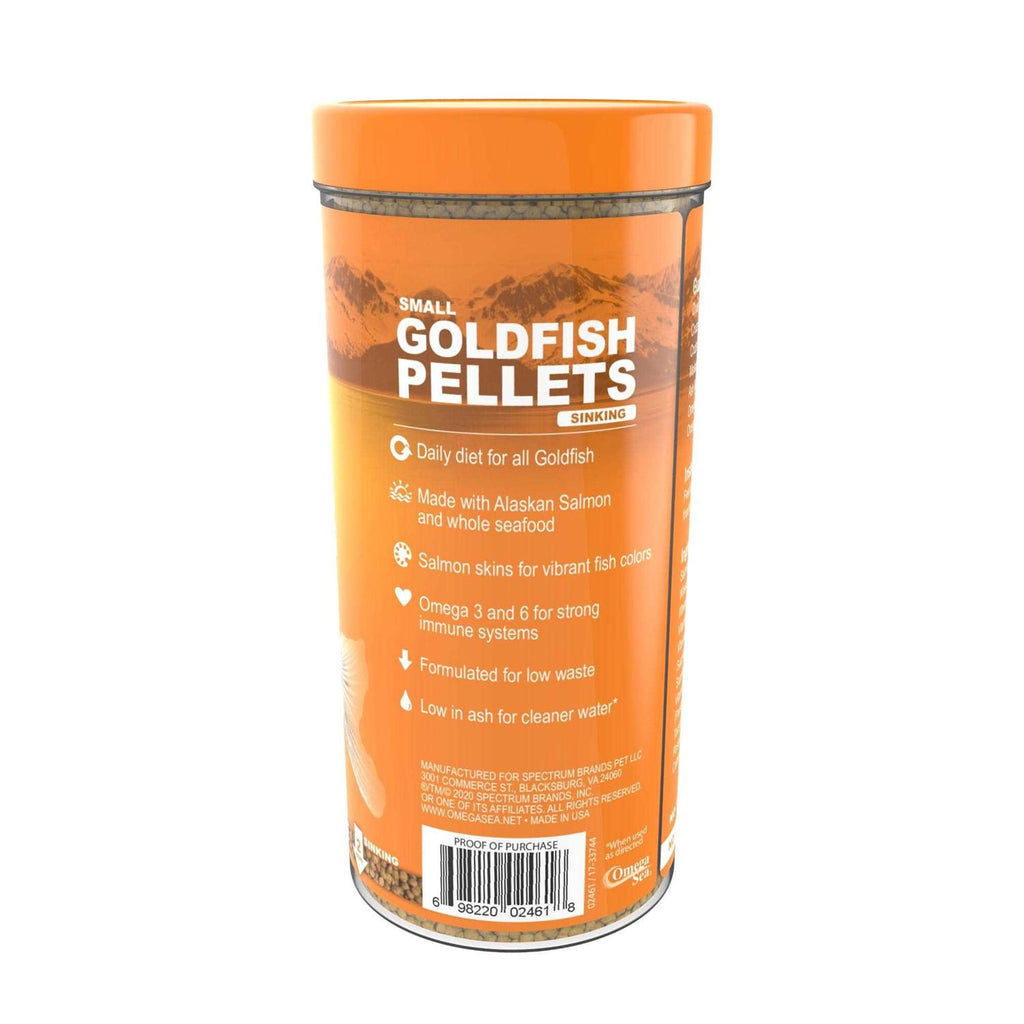 Sinking Small Goldfish Pellets X2924
