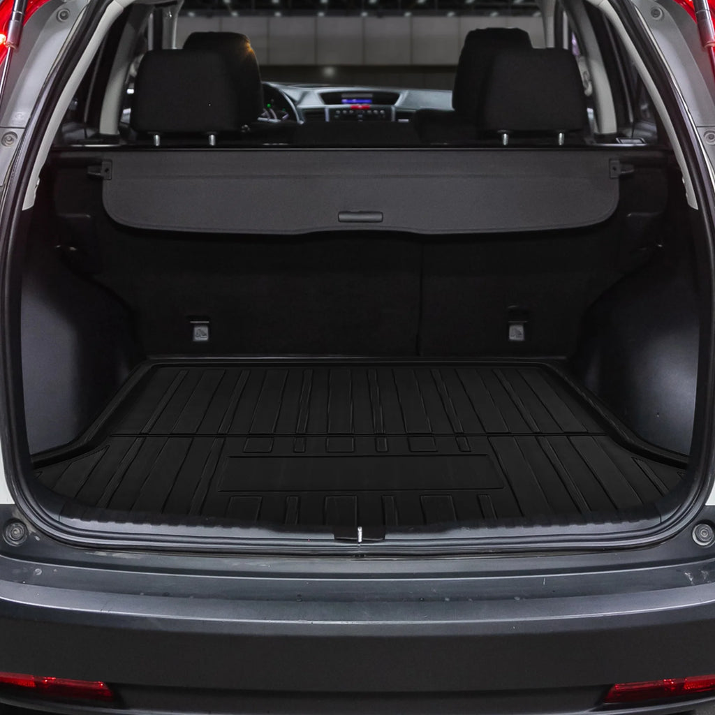 Black Cargo Rear Trunk Boot Liner Mat Floor Tray Cover Protector K3637