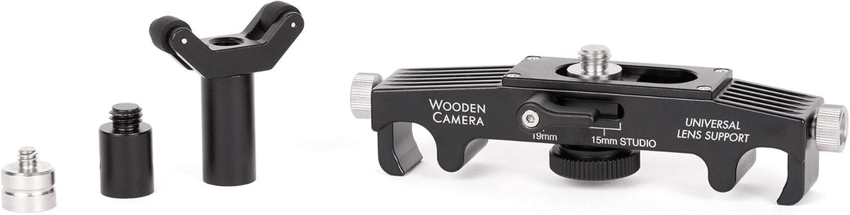 Universal Lens Support with Rolling Y-Bracket and Height Extension Posts L956
