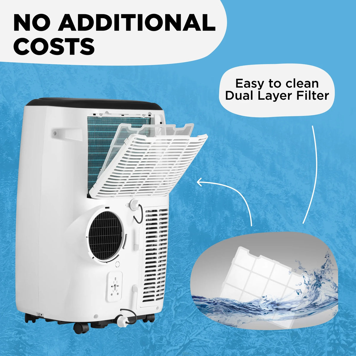 Portable Air Conditioner 6000 BTU Standing AC Unit X774