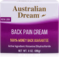 Back Pain Cream 9 Oz Jar Pack of 2 M5001