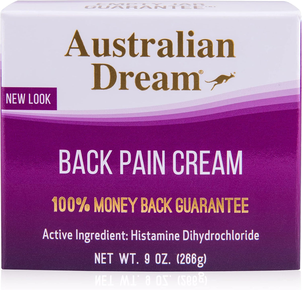 Back Pain Cream 9 Oz Jar Pack of 2 M5001