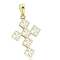 Artificial Princess Cut Diamond Pendant S262