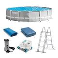 15ft x 42in Prism Frame Above Ground Swimming Pool Set E6763