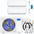 21,000 BTU 2 Zone Ductless Air Conditioner and Heat Pump Y17004