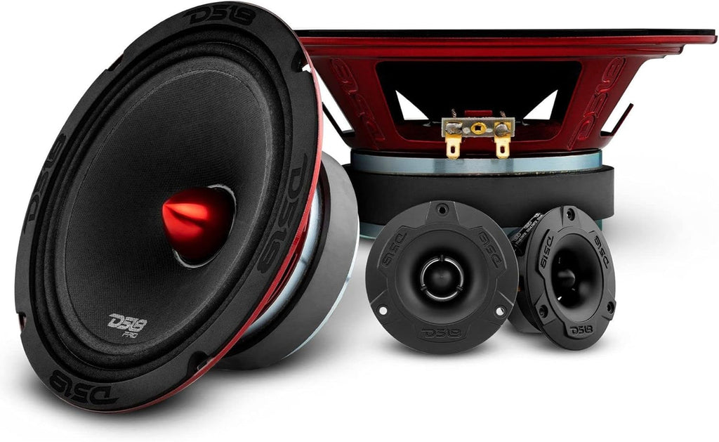 2X 6" Midrange Loudspeaker and 2X 1" Aluminum Super Bullet Tweeter with Built in Crossover Z25901