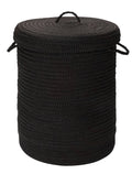 Black Hamper with Lid E329014