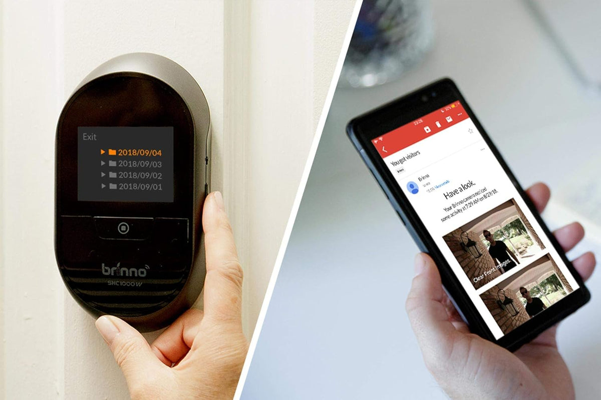 Front Door Peephole Camera with Mobile and Live Feed C31806