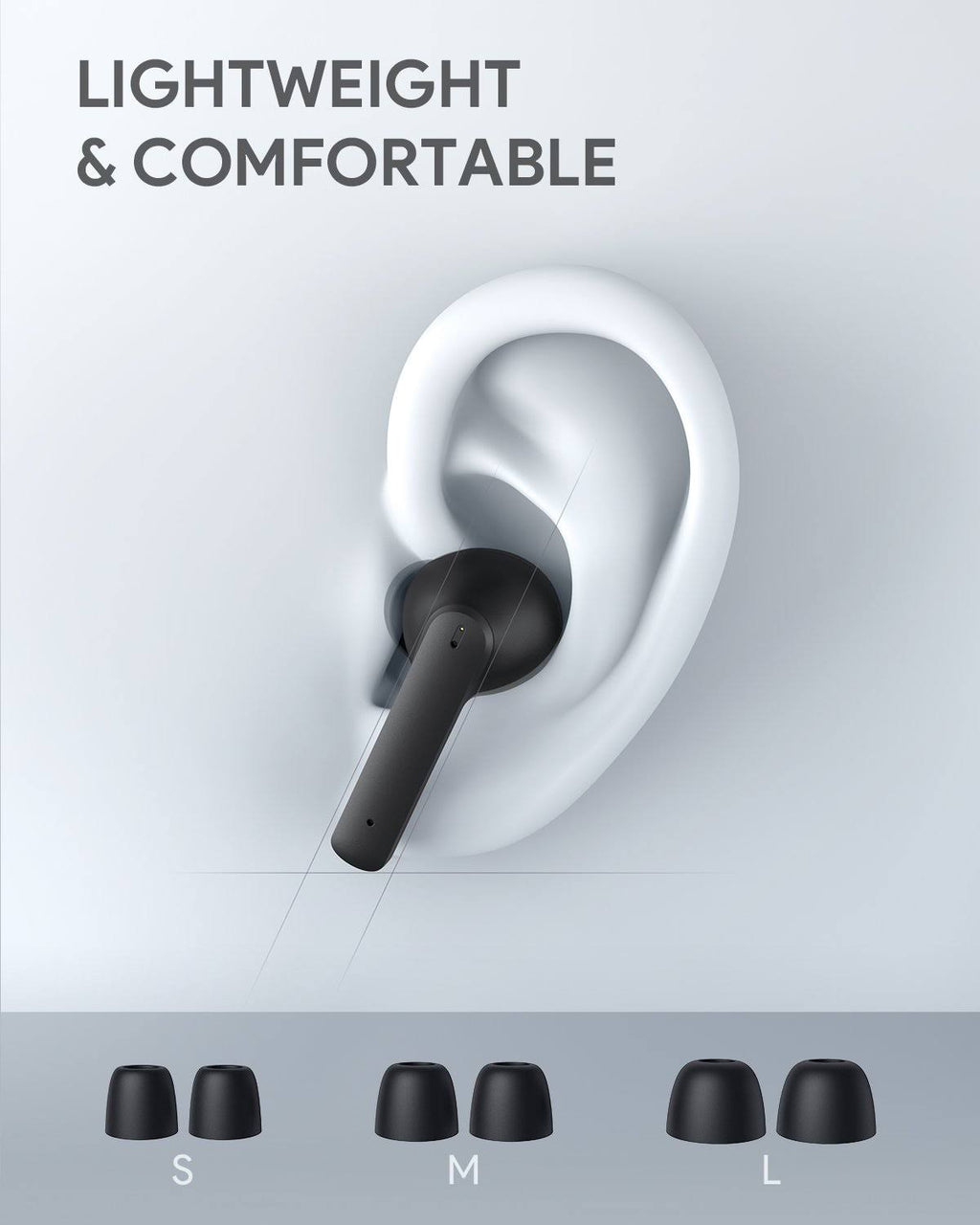 True Wireless Earbuds Active Noise Cancelling Bluetooth 5 A579306