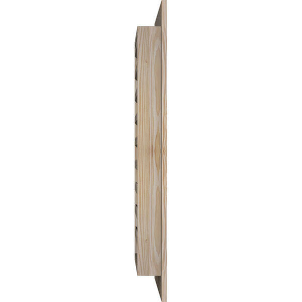 Vertical Gable Vent Unfinished B359