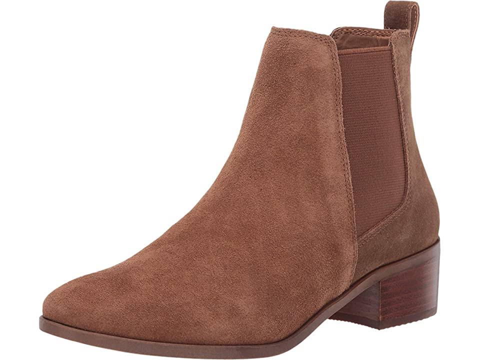 Cognac Suede Dress Shoes L733