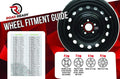 16 inch 5 Lug Black Steel Wheel M731813
