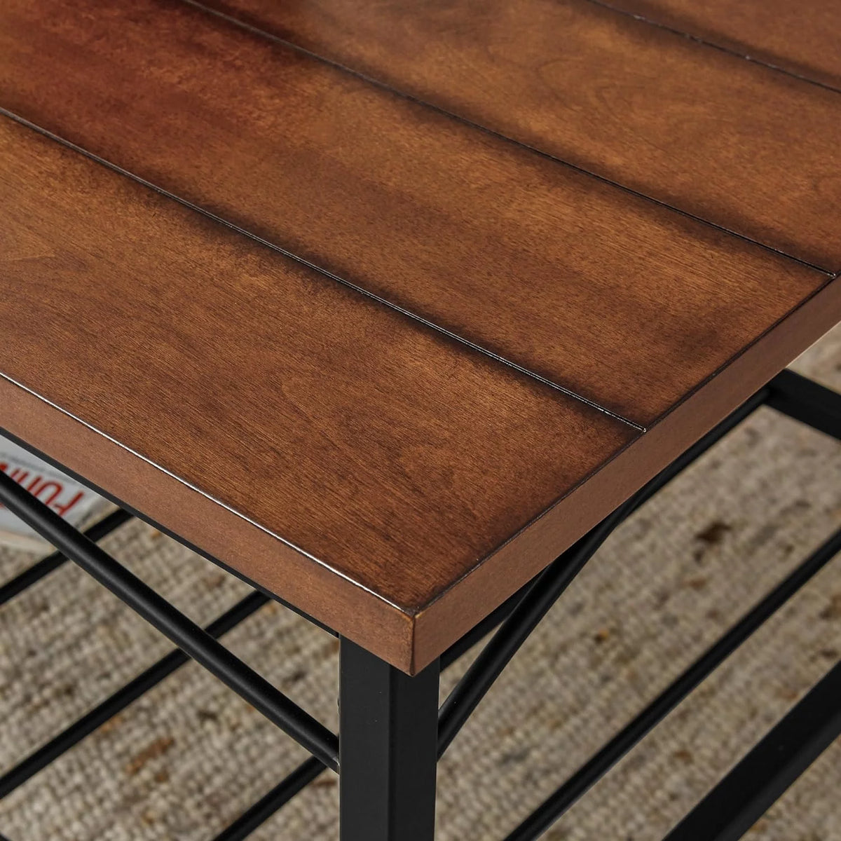 Brown 3 Piece Coffee Table and 2 End Side Tables N581299