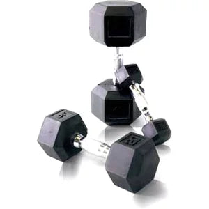 50lb Coated Hex Dumbbell A489323