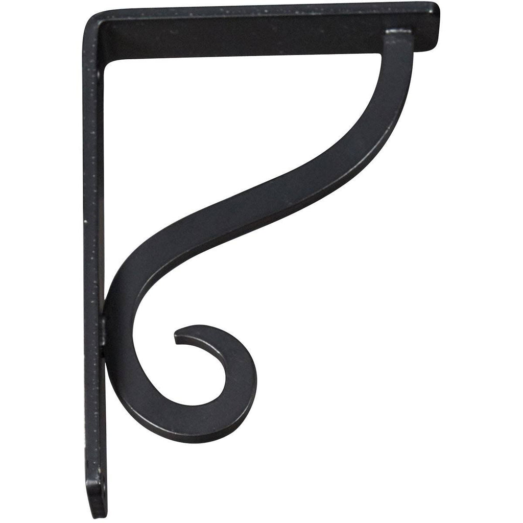 Wrought Iron Bracket Antiqued Bronze J880