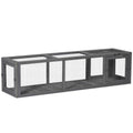 Wooden Outdoor Cat Tunnel with Weather Protection O5535
