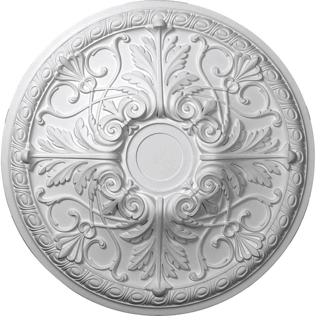 26x22OD x 3x22P Ceiling Medallion (Brass) O624812