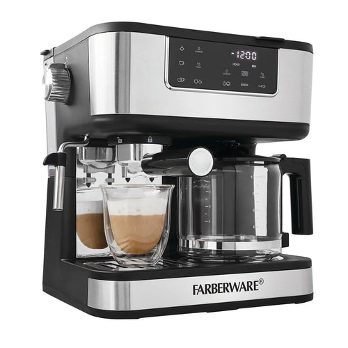 10 Cup Coffee and Espresso Maker O56319