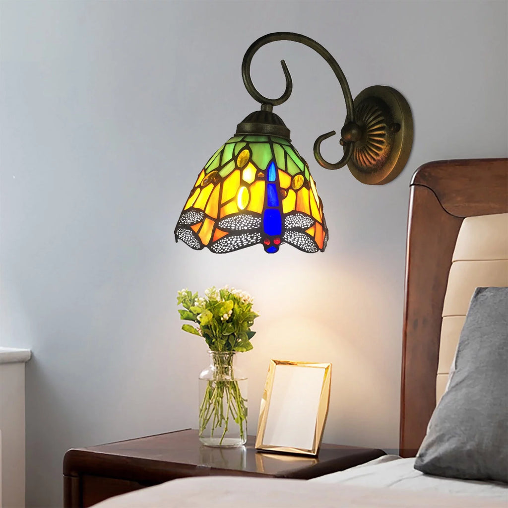Stained Glass LED Wall Sconce R39929