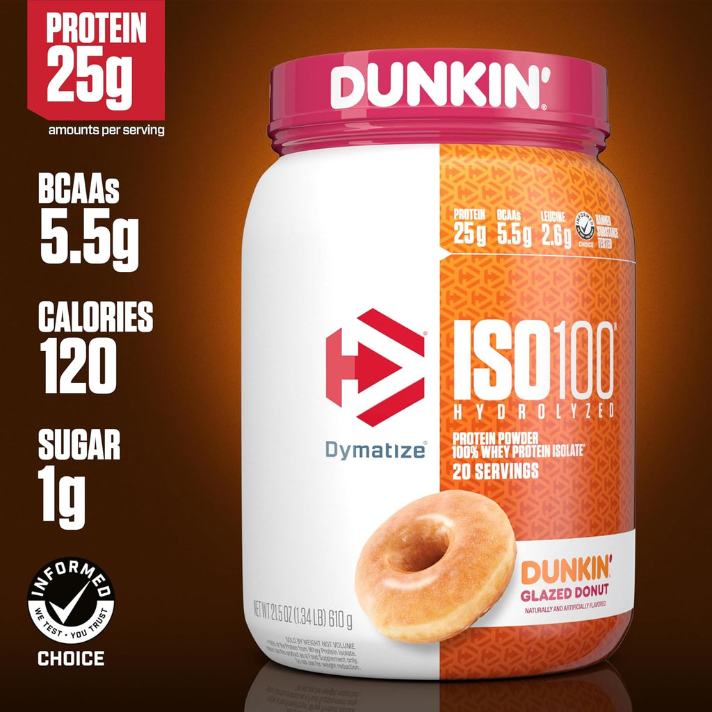 Hydrolyzed Whey Isolate Protein Powder, 25g Protein, 5.5g H568456