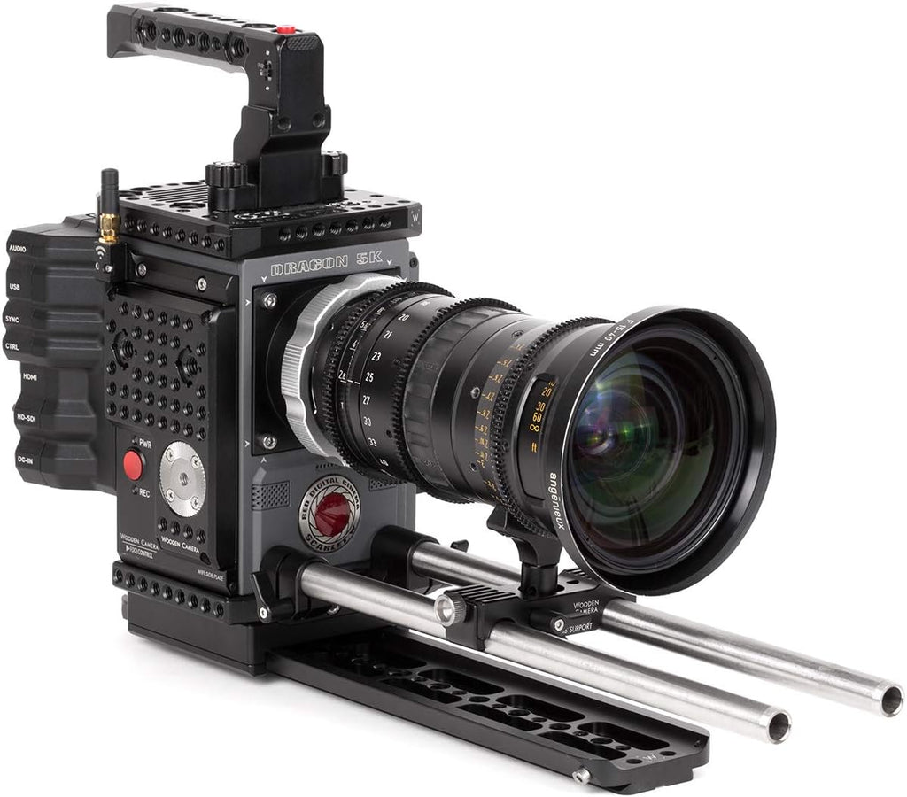 Universal Lens Support with Rolling Y-Bracket and Height Extension Posts L956