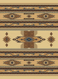 3' 11" x 5' 3" Rectangle Area Rug Q398246