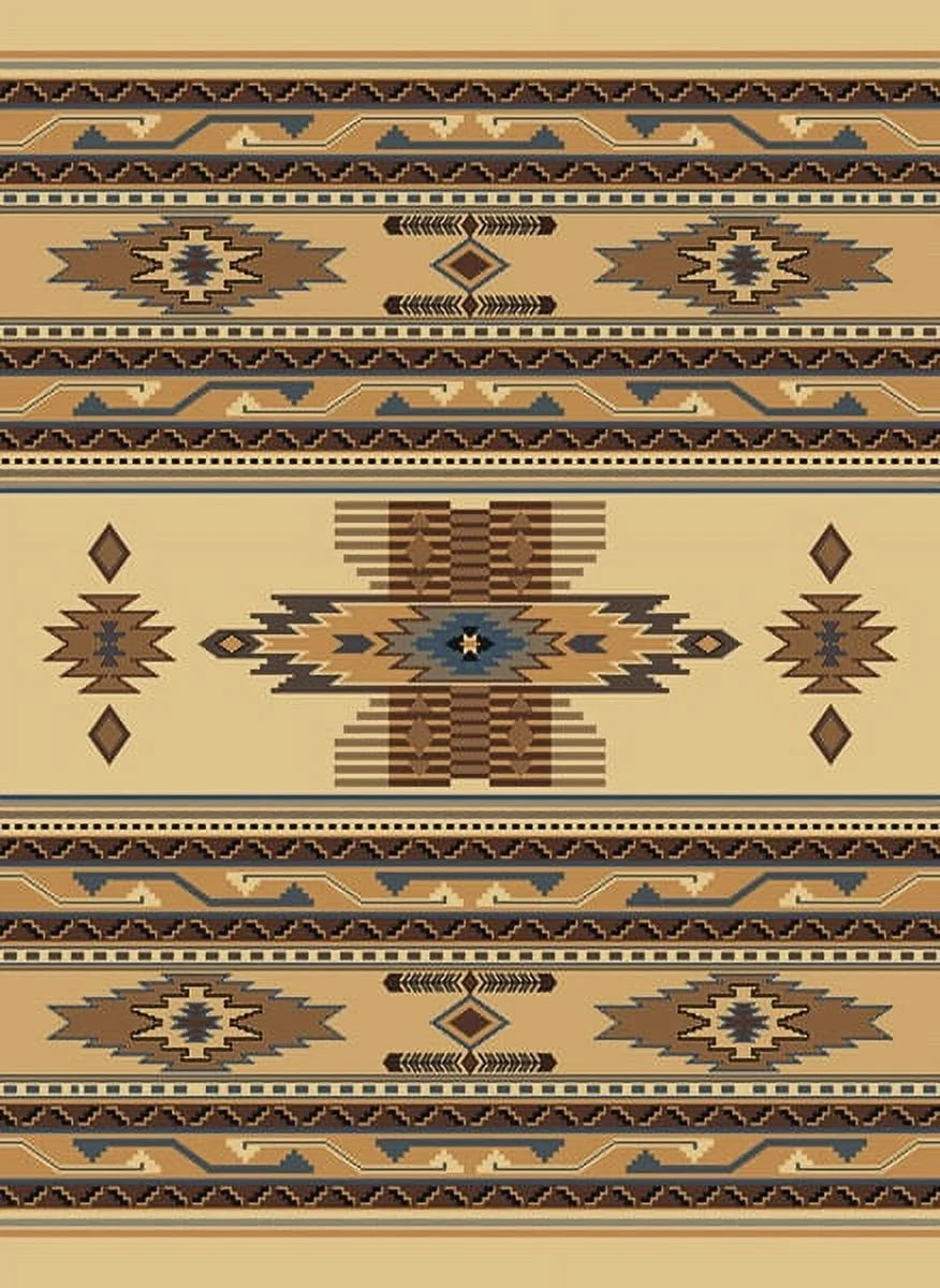 3' 11" x 5' 3" Rectangle Area Rug Q398246