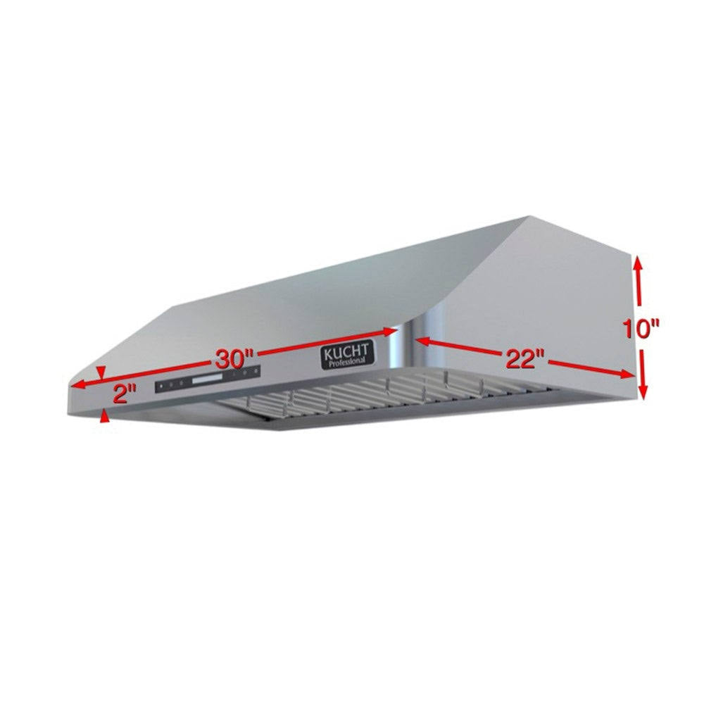 30x22 Under Cabinet Stainless Steel Range Hood X913