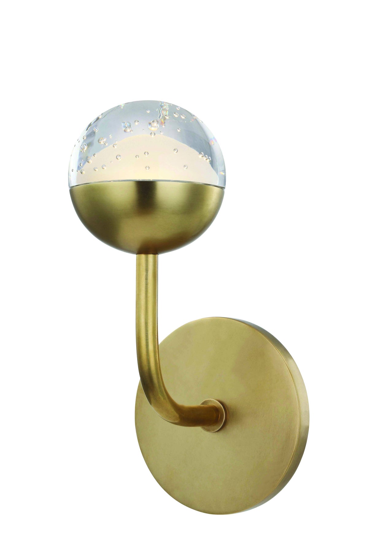 Aged Brass LED Bath Bracket N7485