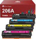 Compatible Toner Cartridge 4-Pack for HP 206A 206X W2110A W2110X V703