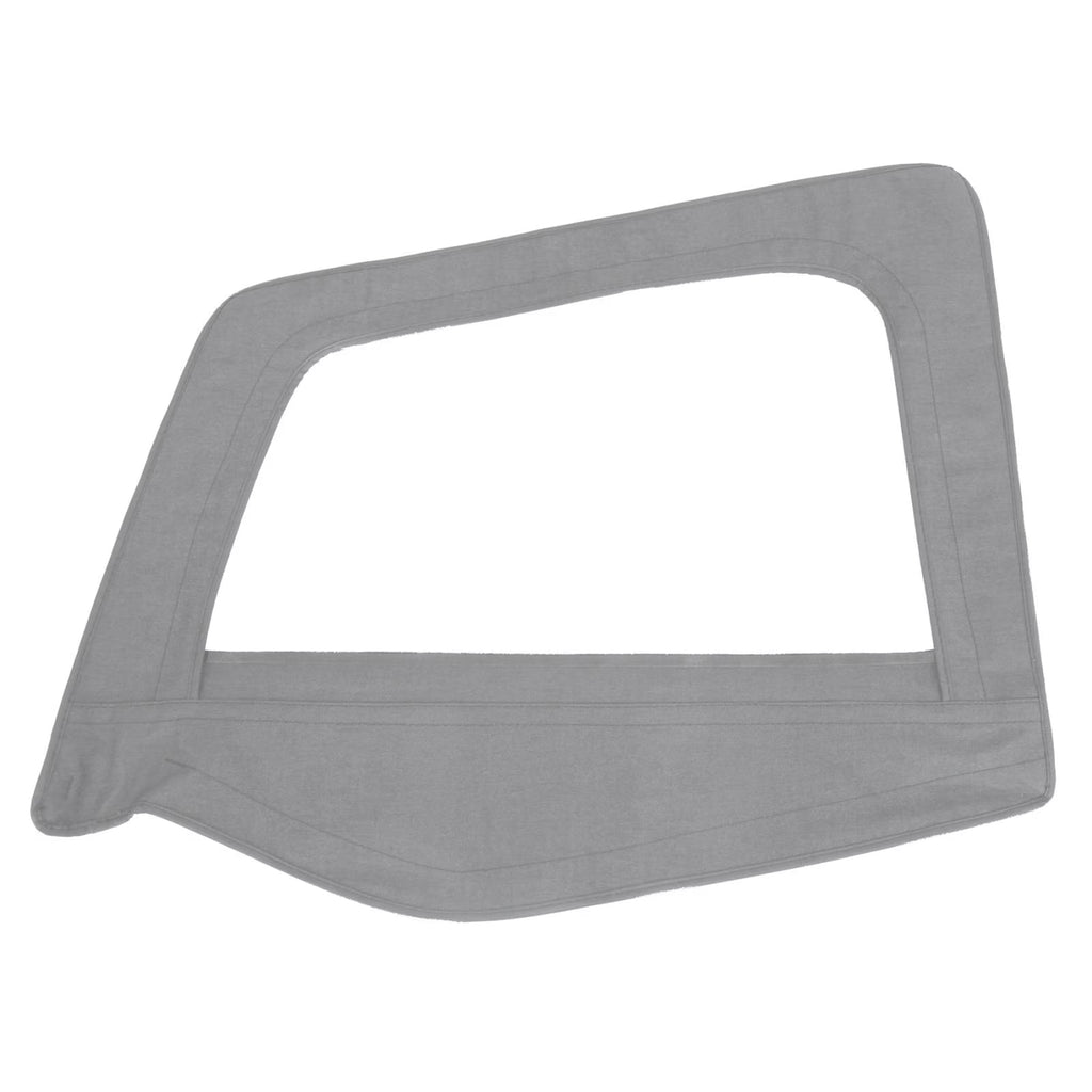 Denim Gray Soft Top Door Skin with Frame for Jeep Wrangler YJ X72887