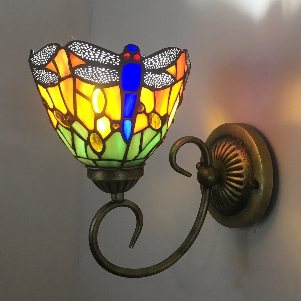 Stained Glass LED Wall Sconce R39929