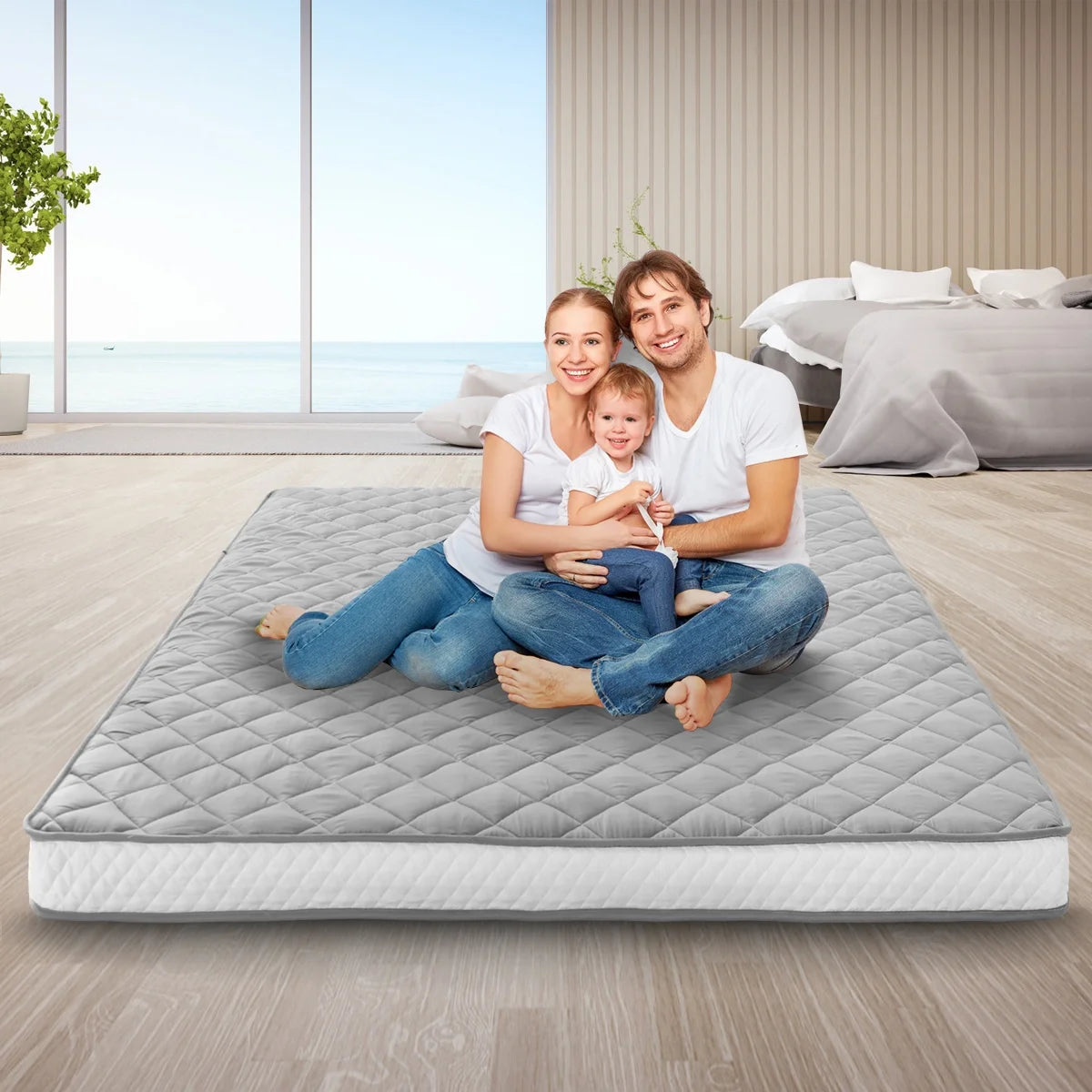 Extra Thick Padded Japanese Floor Mattress S722
