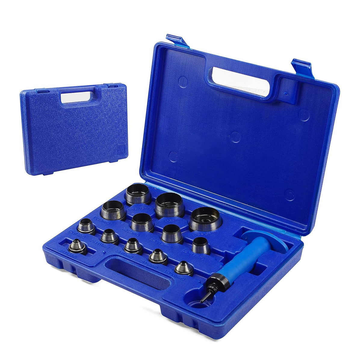 14 pcs Hollow Punch Kit with Storage Case J635