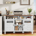 55'' Black Buffet Cabinet with Storage T204
