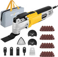 Oscillating Multitool with 6 Variable Speeds and 28pcs Accessories and Carrying Bag P29764
