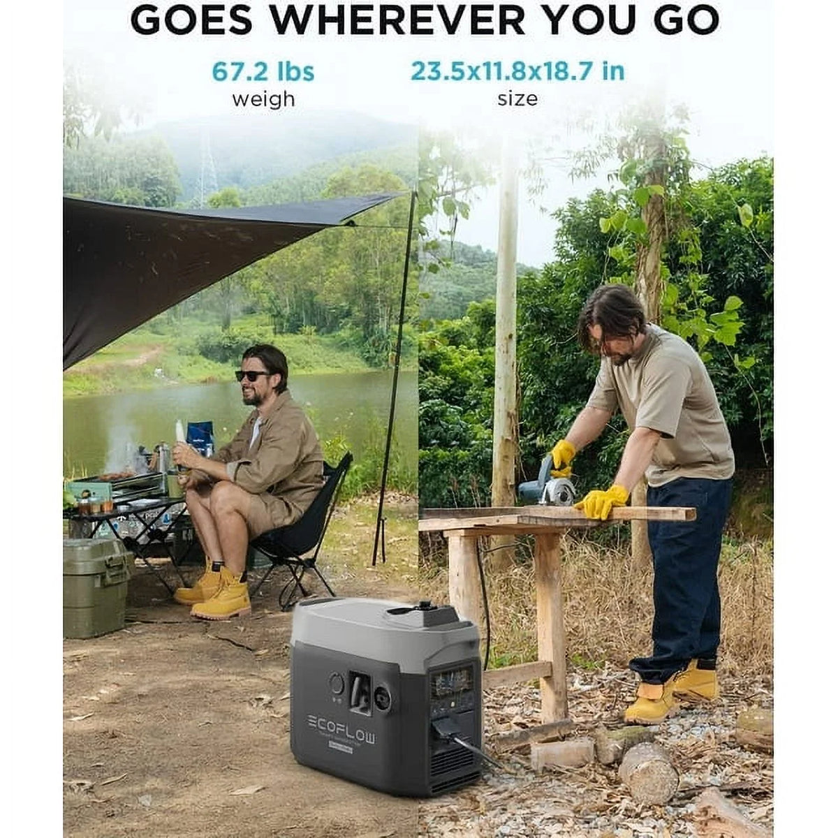 Portable Power Station 2016Wh 2400W N564658