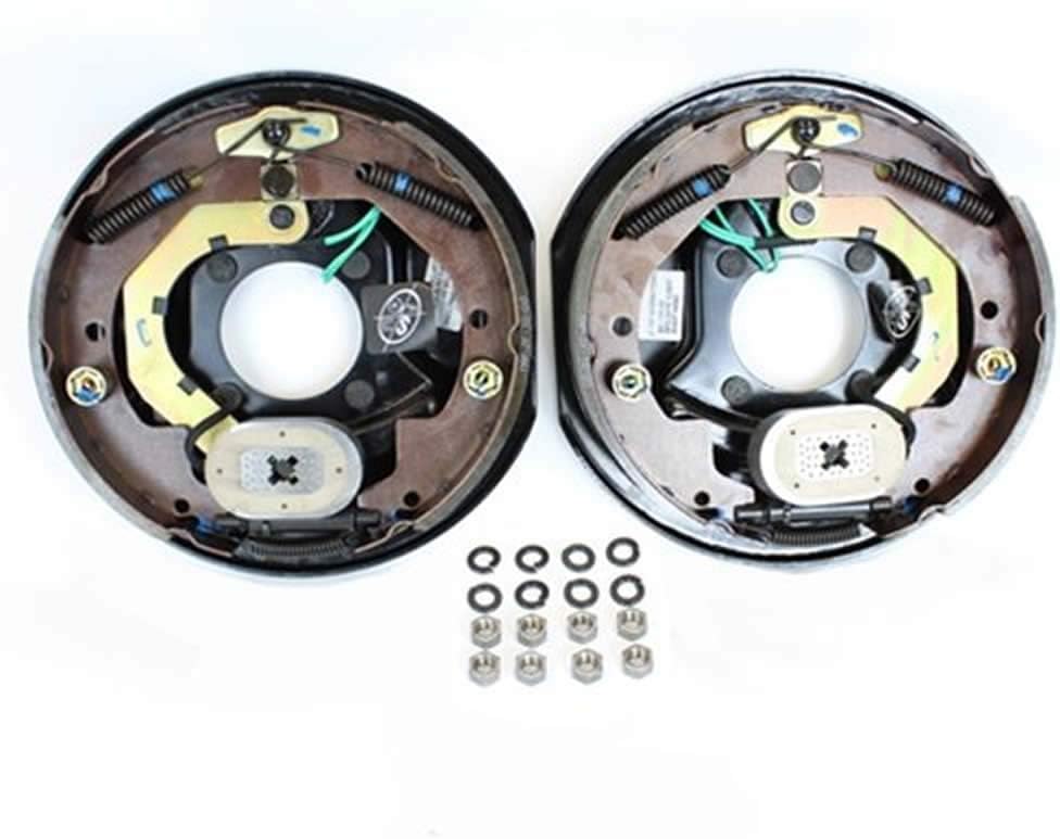 10" X 2-1/4" Trailer Electric Brake Assembly (1 Right + 1 Left) W88851