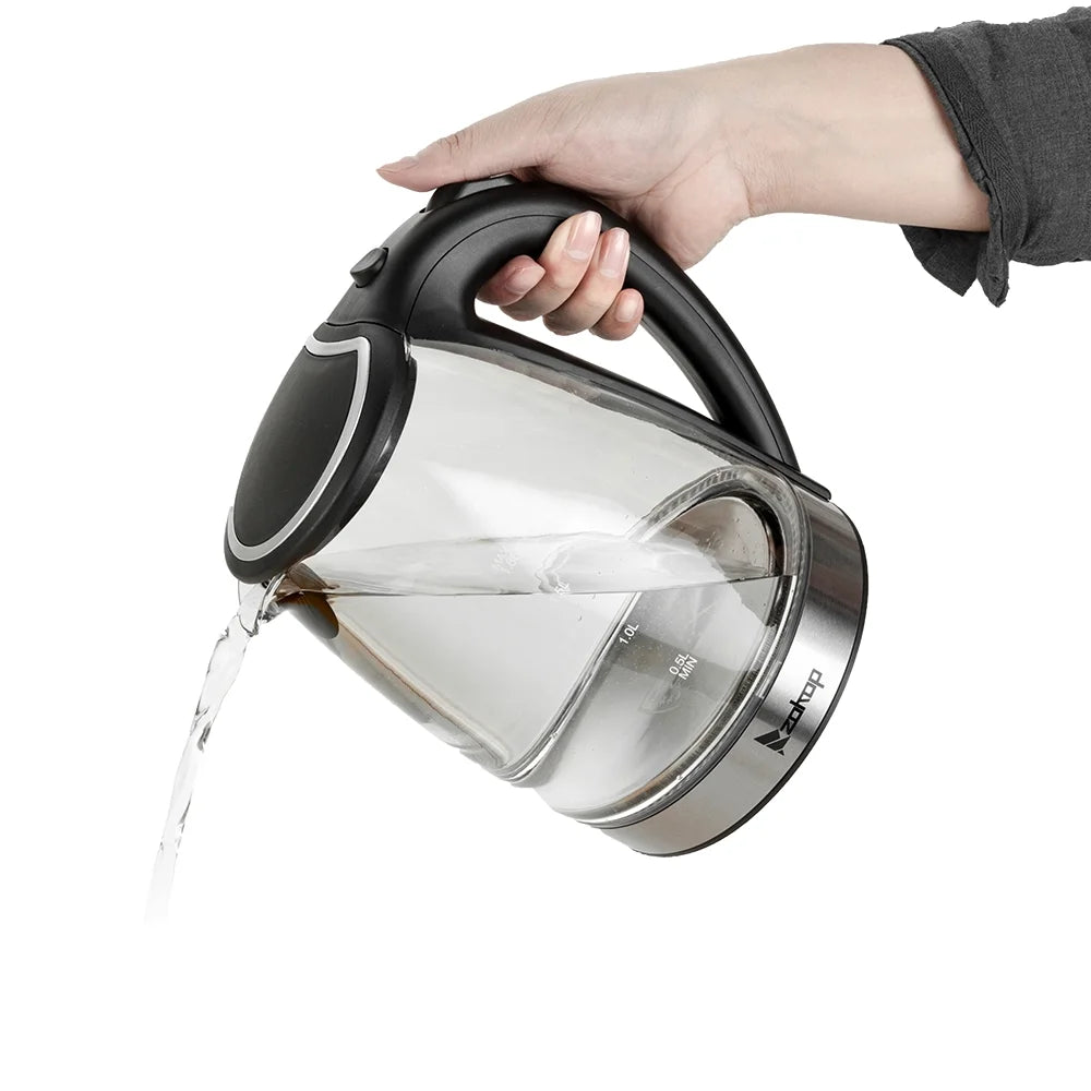 1.8L Glass Electric Kettle with Auto Shut-Off I167220