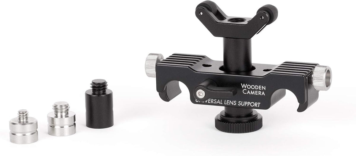 Universal Lens Support with Rolling Y-Bracket and Height Extension Posts L956