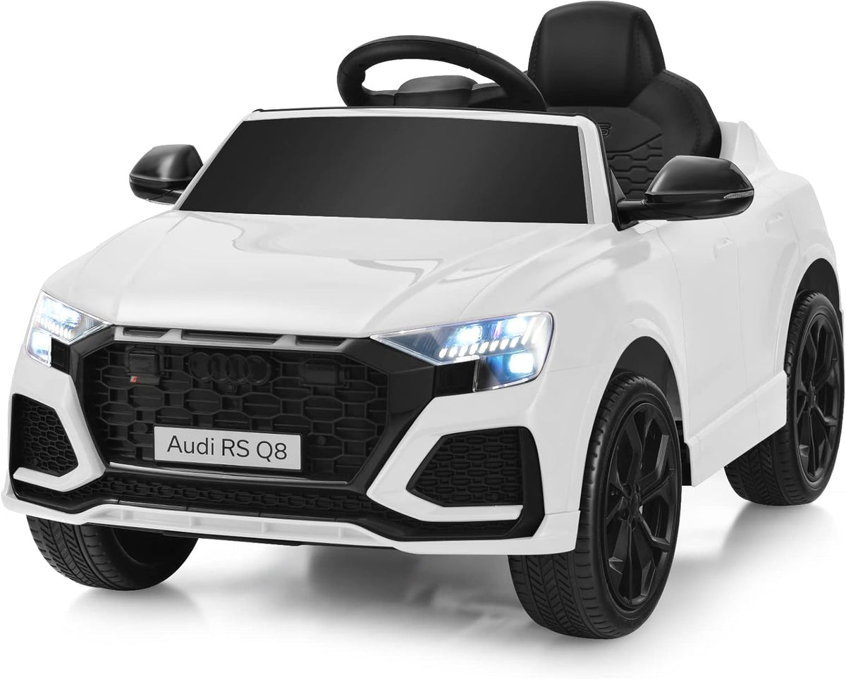 12V Licensed Audi Q8 Kids Ride on Car with Remote Control, White K458788