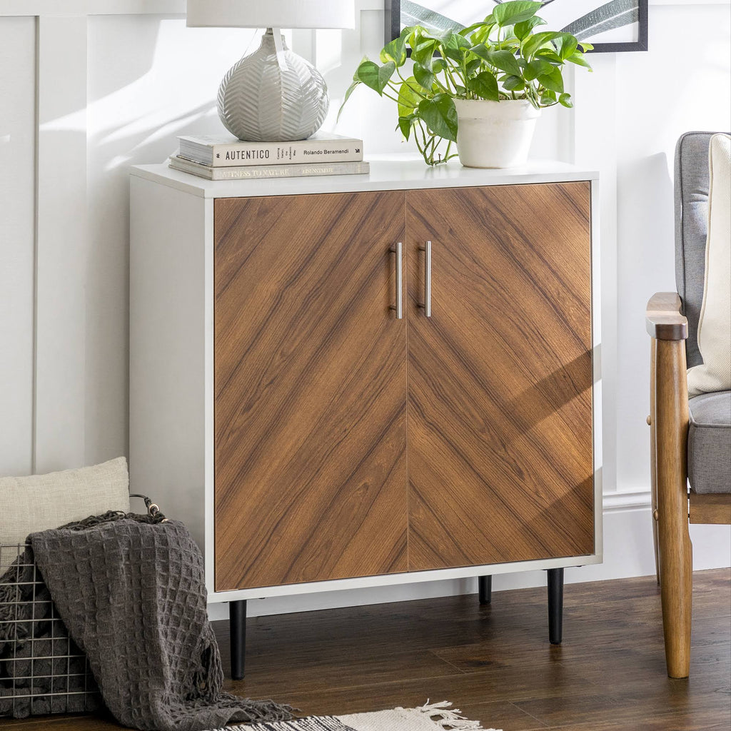 Solid White Accent Cabinet C692