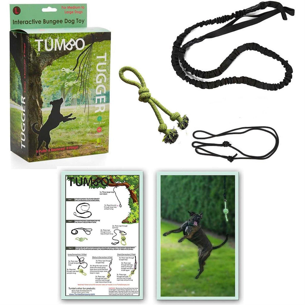 Outdoor Hanging Bungee Dog Toy Large X3373