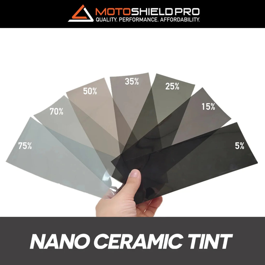 Precut Ceramic Window Tint Film for 2019-2021 Chevrolet Silverado 1500 Crew Cab Front Windshield 75% P9635