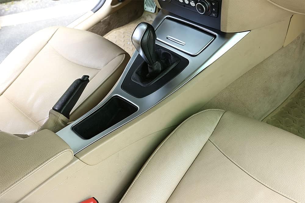 Carbon Fiber Center Console Gear Shift Frame Pack of 2 W70132