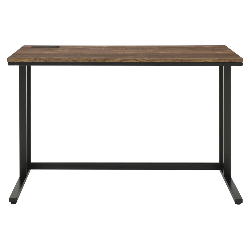 Walnut and Black Writing Desk I15022