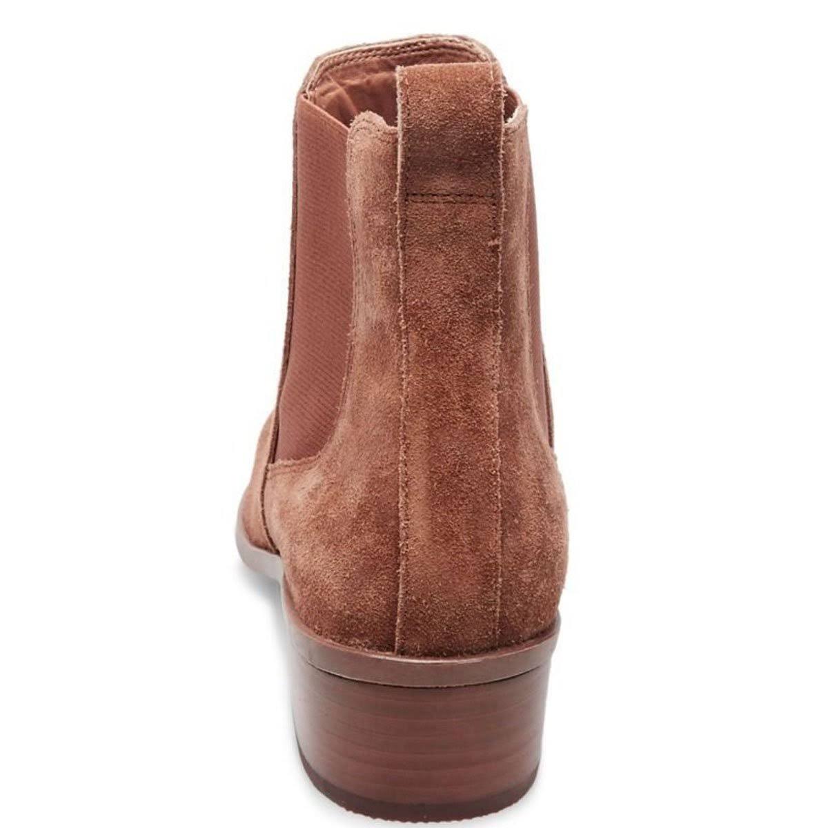 Cognac Suede Dress Shoes L733