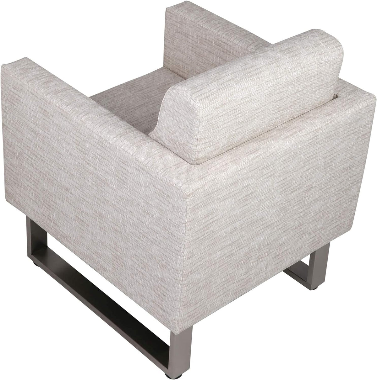 White PU Leather Club Sofa Set Of 2 R9605